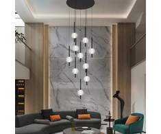 37W LED pakabinamas šviestuvas ABEONA, juodu korpusu, 4000K, 4330600