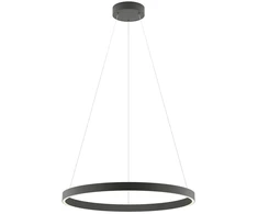 37W LED pakabinamas šviestuvas FEBE, juodas, 3000K, dimeriuojamas, 01-2867