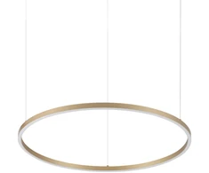 37W LED pakabinamas šviestuvas ORACLE SLIM, žalvario sp., 3000K, 370446