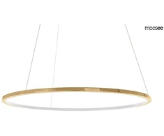 37W LED pakabinamas šviestuvas RING SLIM 120, aukso sp., 3000K, su nuotolinio valdymo pulteliu, dimeriuojamas