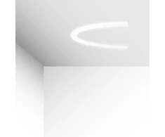 37W LED užglaistomas šviestuvas SEMI, baltas, 3000K, 1000mm, 3918-0410-3-W-N
