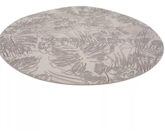 38 cm apvalus stalo padėkliukas Baltas