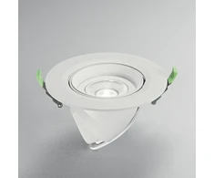 38W LED įleidžiamas šviestuvas DELTA, baltas, 6500K