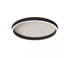 38W LED lubinis šviestuvas, juodas, 2700/3000/4000K, dimeriuojamas, 25167