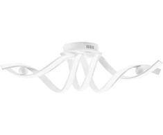 38W LED lubinis šviestuvas MYSTRAL, baltas, CCT
