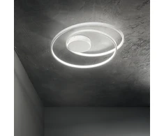 38W LED lubinis šviestuvas OZ, juodas, 3000K, 365039