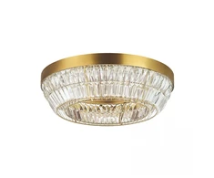 38W LED lubinis šviestuvas, sendinto žalvario sp., 3000K, dimeriuojamas, 23047