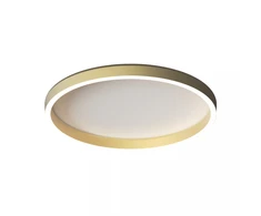 38W LED lubinis šviestuvas, šlifuoto aukso sp., 2700/3000/4000K, dimeriuojamas, 25164