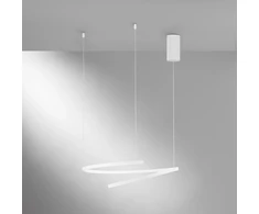 38W LED pakabinamas šviestuvas MOMA, baltas, CCT