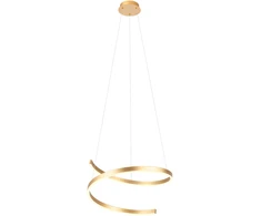 38W LED pakabinamas šviestuvas SCROLL, matinės bronzos sp., 3000/4000/6000K, dimeriuojamas, 01-4014