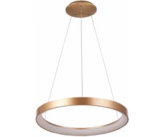 Italux 38W LED pakabinamas šviestuvas VICO, aukso sp., 3000/4000K