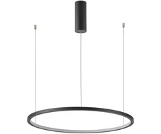 Italux 38W LED pakabinamas šviestuvas VINOLA, juodas, 3000/4000K