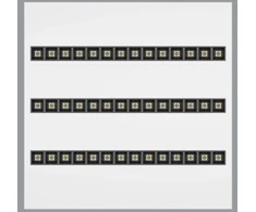 38W LED panelė DOMINO, balta, 4000K