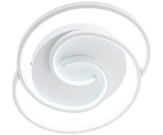 38W LED paviršinis lubinis šviestuvas INTERSIA, baltas, 3000/6000K, dimeriuojamas