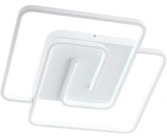 38W LED paviršinis lubinis šviestuvas INTERSIA, baltas, 3000/6000K, dimeriuojamas