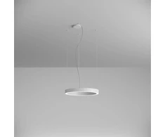 38W LED paviršinis/pakabinamas šviestuvas XAMBIT, baltas, 3000K, 60cm