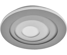 Lubinis šviestuvas 38W LED paviršinis šviestuvas ORBIS SPIRAL, pilkas, 3000K, dimeriuojamas