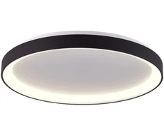Lubinis šviestuvas Italux 38W LED paviršinis šviestuvas VICO, juodas, 3000/4000K