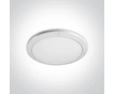 Lubinis šviestuvas 38W LED plafonas, baltas, 3000K, 62038F/W/W