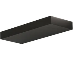 38W LED sieninis šviestuvas BRICK, juodas, 2700/3000/4000K, A3972172N