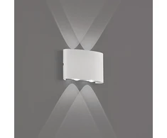3,8W LED sieninis šviestuvas TWIST, baltas, 3000K, 4211000