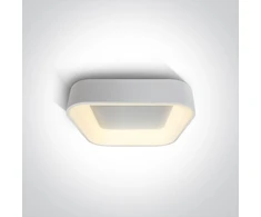 Lubinis šviestuvas 38W LED vidaus plafonas, baltas, 2700/3000/4000K, dimeriuojamas, 62132NA/W/V