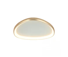 39W LED lubinis šviestuvas, matinės aukso sp., 3000K, dimeriuojamas, 23091
