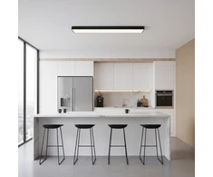 39W LED lubinis šviestuvas TURIN, juodas, 2700/3000/4000K, P3761172N
