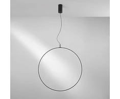 39W LED pakabinamas šviestuvas TOORX, juodas, CCT