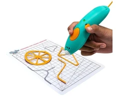 3DOODLER 3D SPAUSDINIMO RAŠIKLIS VAIKAMS NUO 6 METŲ 3DOODLER START PLUS, PAPILDYTAS RINKINYS SPLUS-COSTC