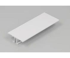 3m LED juostos profilio BACK10, baltas