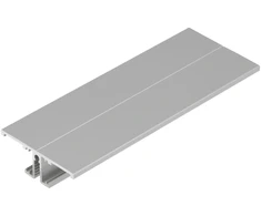 3m LED juostos profilis BACK10 A/UX, anoduotas aliuminis