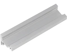 3m LED juostos profilis CORNER10 BC/UX, neanoduotas aliuminis