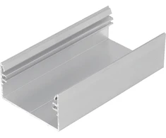 3m LED juostos profilis LOWI, neanoduotas aliuminis