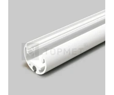 3m LED juostos profilis PEN12 CJ, baltai dažytas