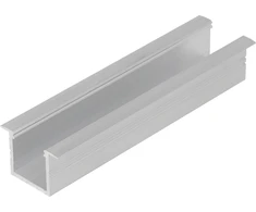 3m LED juostos profilis SMART-IN16 B/U4, neanoduotas aliuminis