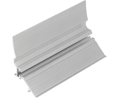 3m LED juostos profilis SMOOTH12 BC/Q9, neanoduotas aliuminis