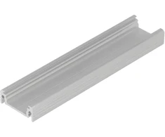 3m LED juostos profilis SURFACE14 EF/TY, neanoduotas aliuminis