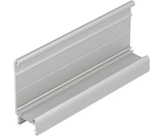 3m LED juostos profilis WALLE12 BCD, anoduotas aliuminis
