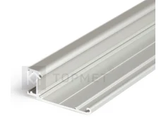3m LED juostos profilis WALLE12 BCD, neanoduotas aliuminis