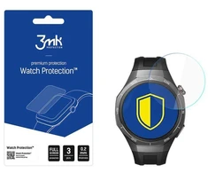 Dėklas 3mk Hibridinis stiklas Laikrodžio Apsauga FlexibleGlass skirta Huawei Watch GT5 Pro 46mm