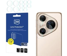 Dėklas 3mk Lens Protection hibridinis stiklas fotoaparato objektyvui Huawei Pura 80 Ultra telefonui