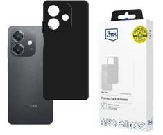 3mk Matinis dėklas, skirtas Oppo A40 / A40M / A3 4G - Matinis juodas