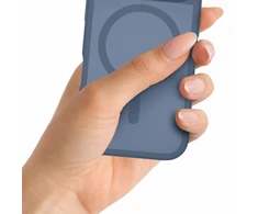 3mk Misty MagCase dėklas iPhone 15 Pro telefonui, mėlynas
