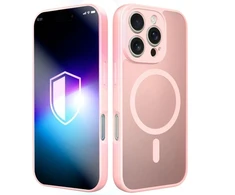 3mk Misty MagCase dėklas, skirtas iPhone 16 Pro - rožinis