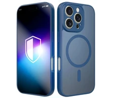 3mk Misty MagCase dėklas, skirtas iPhone 16 Pro – Mėlynas