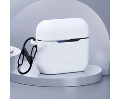 3mk Silikoninis dėklas AirPods skirtas AirPods Pro 3 - Baltas