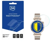Dėklas 3mk Watch Protection FlexibleGlass hibridinis stiklas išmaniojo laikrodžio Huawei Watch GT 6 41 mm ekranui