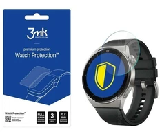 Dėklas 3mk Watch Protection™ v. FlexibleGlass hibridinis stiklas Huawei Watch GT 3 Pro 46 mm