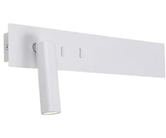 3W + 5W + 5W LED sieninis šviestuvas, baltas, 3000K, H52